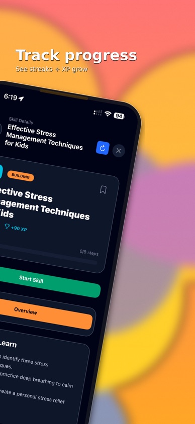 ProjectAdulting app screenshot